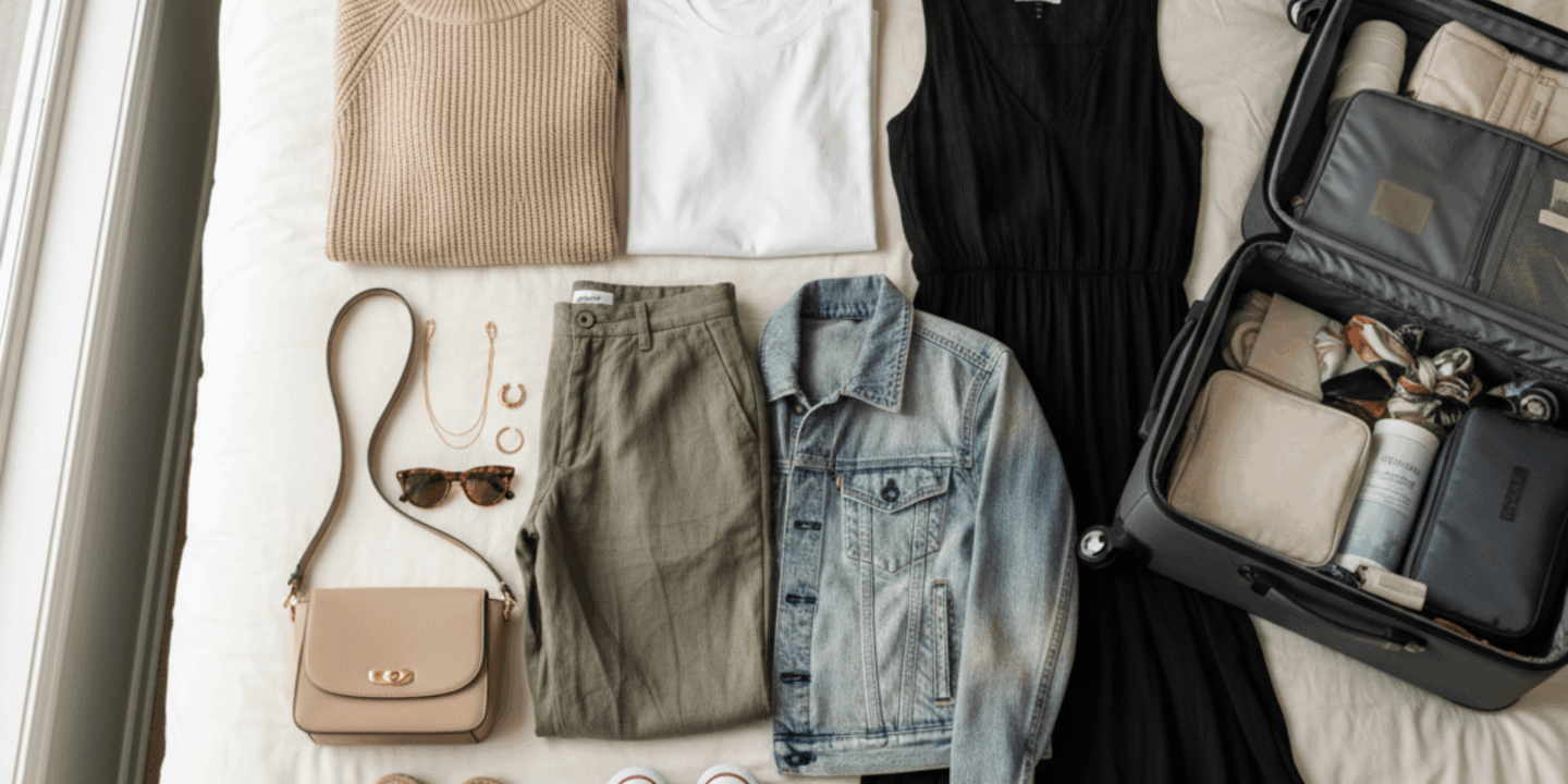What to Pack for a Weekend Getaway A Travel Capsule Wardrobe That Actually Works